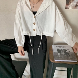 [SẴN] Áo khoác nữ croptop Ulzzang AKV4