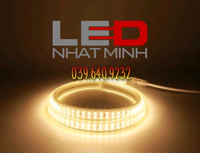 Dây led đôi 2835 siêu sáng, bán theo mét