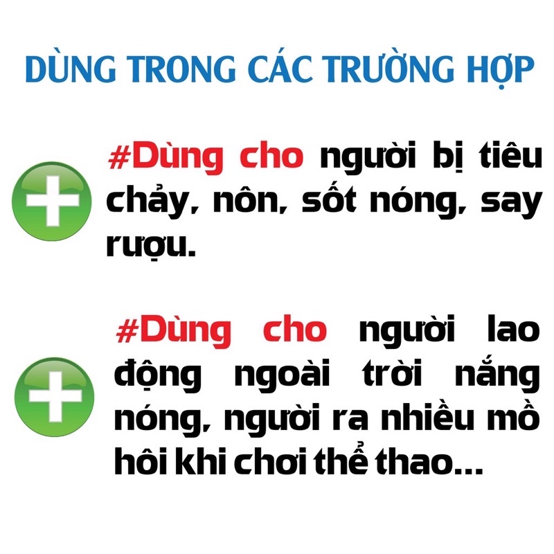 Viên sủi bù điện giải Oresol Pluz