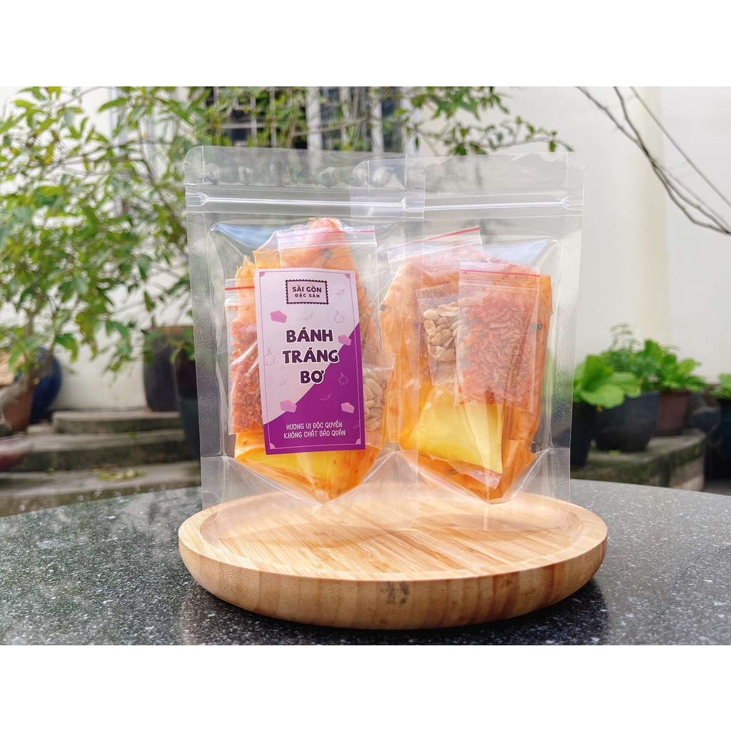 Bánh tráng bơ Loại đặc biệt ngon Đồ Ăn Vặt Sài Gòn Đặc Sản