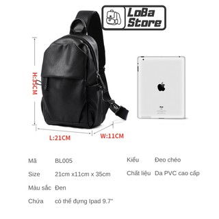Túi Đeo Chéo Da MOYYI cực chất TD001