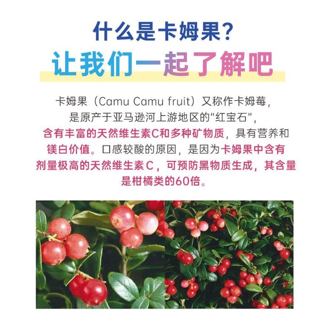 Bột quả camu làm trắng da Keep farm