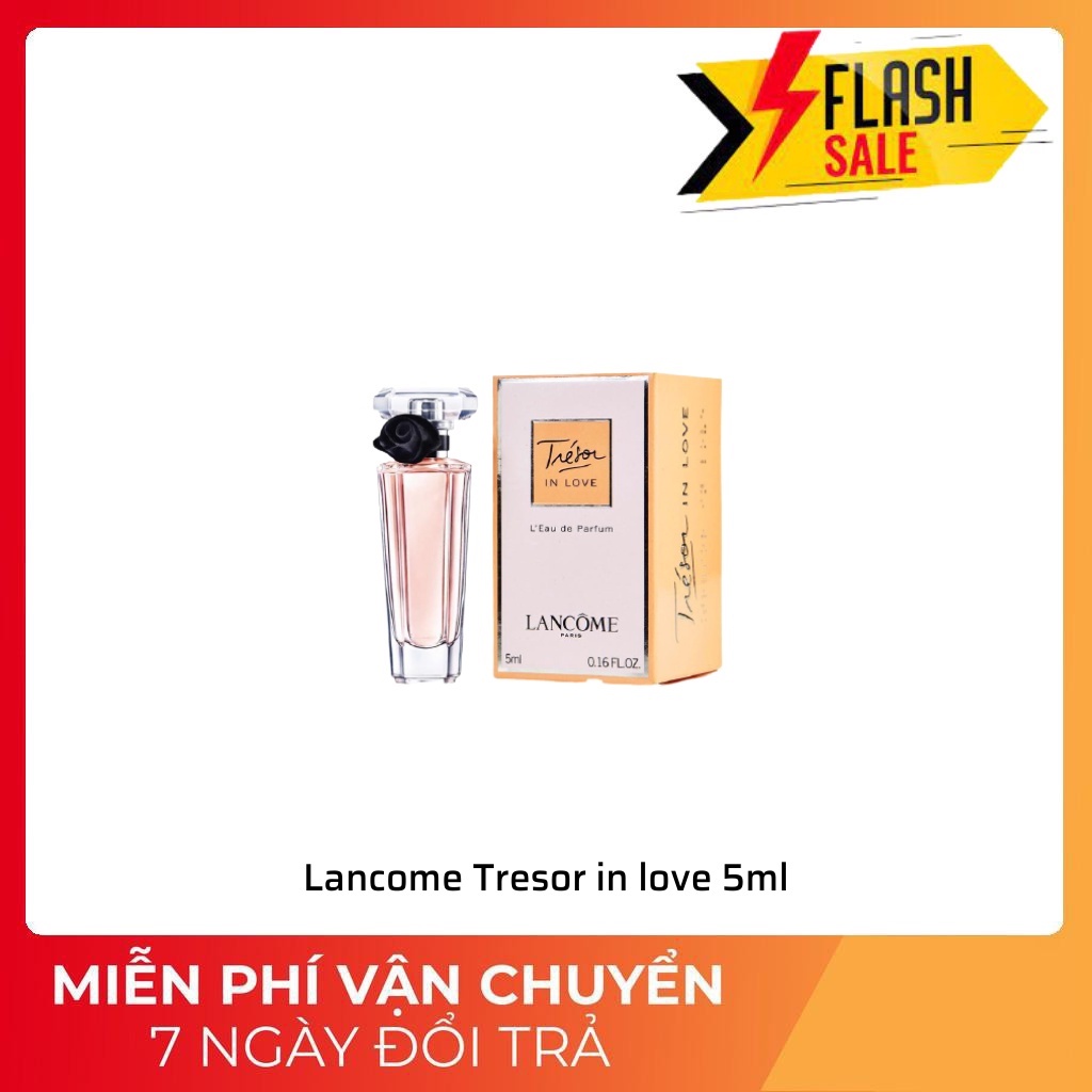 Nước hoa nữ mini chính hãng Lancome Tresor in love 5ml
