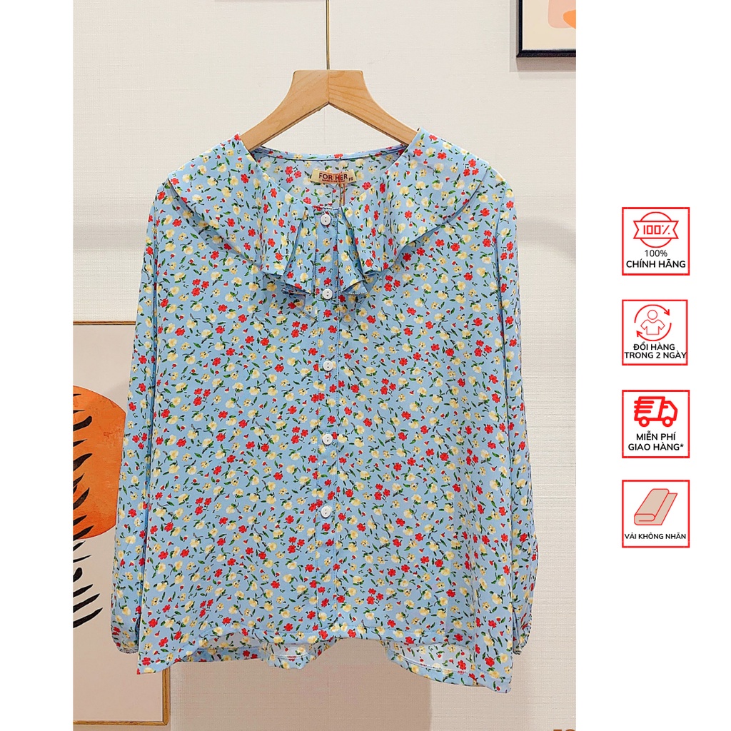 Áo Cổ Bèo FOR HER Choàng AO0553