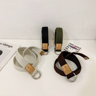 Thắt Lưng Vải Canvas Thời Trang Unisex