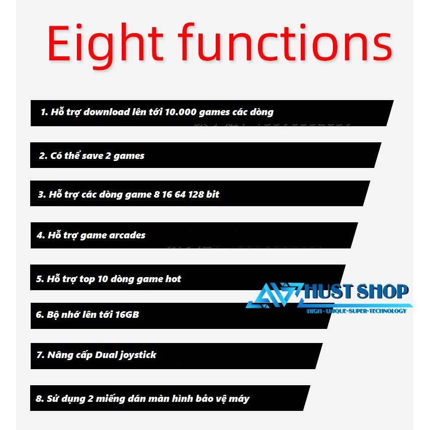 Máy Chơi Game Cầm Tay X9s Plus 16GB Tích Hợp Sẵn 10000 Games Thùng/GBA/GBC/NES/SNES/MD... | BigBuy360 - bigbuy360.vn