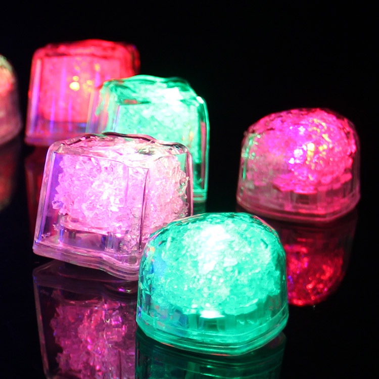 Đèn led hình quả cầu đá/nước đá có thể thay đổi màu sắc dành cho trang trí