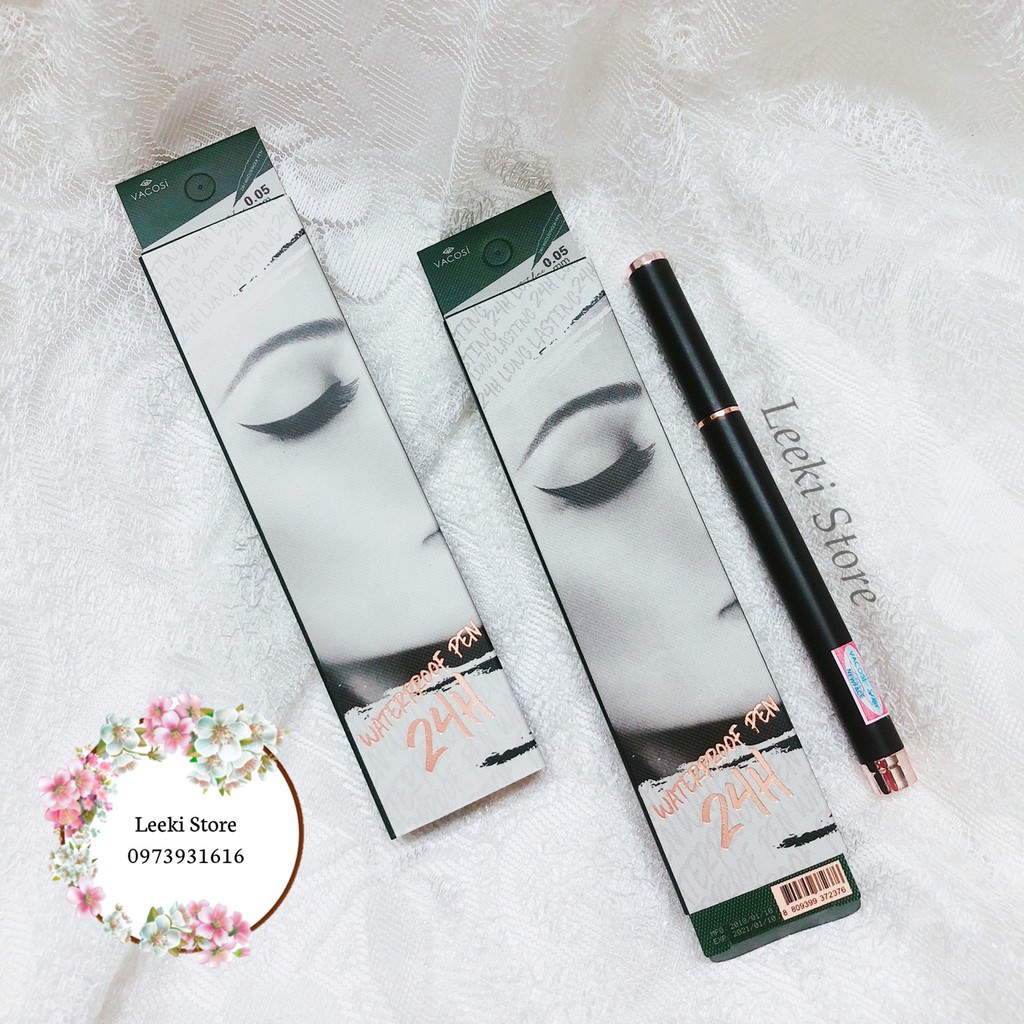 Kẻ Mắt Vacosi Waterproof Pen 24h | BigBuy360 - bigbuy360.vn