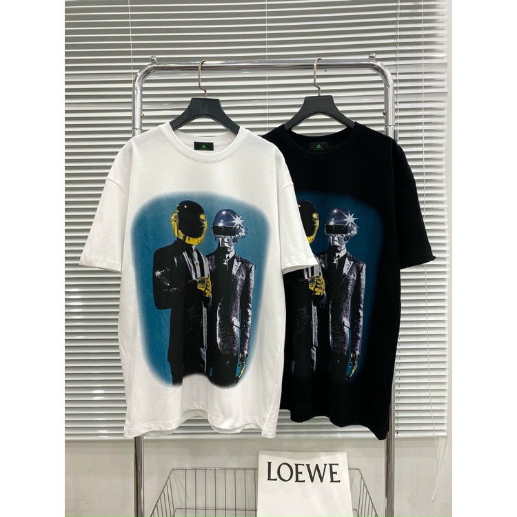 Áo thun vintage Daft Punk unisex oversize