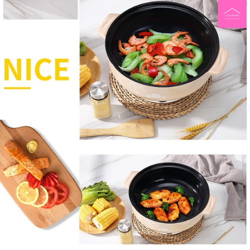 Nồi lẩu điện đa năng chống dính cao cấp MORNING