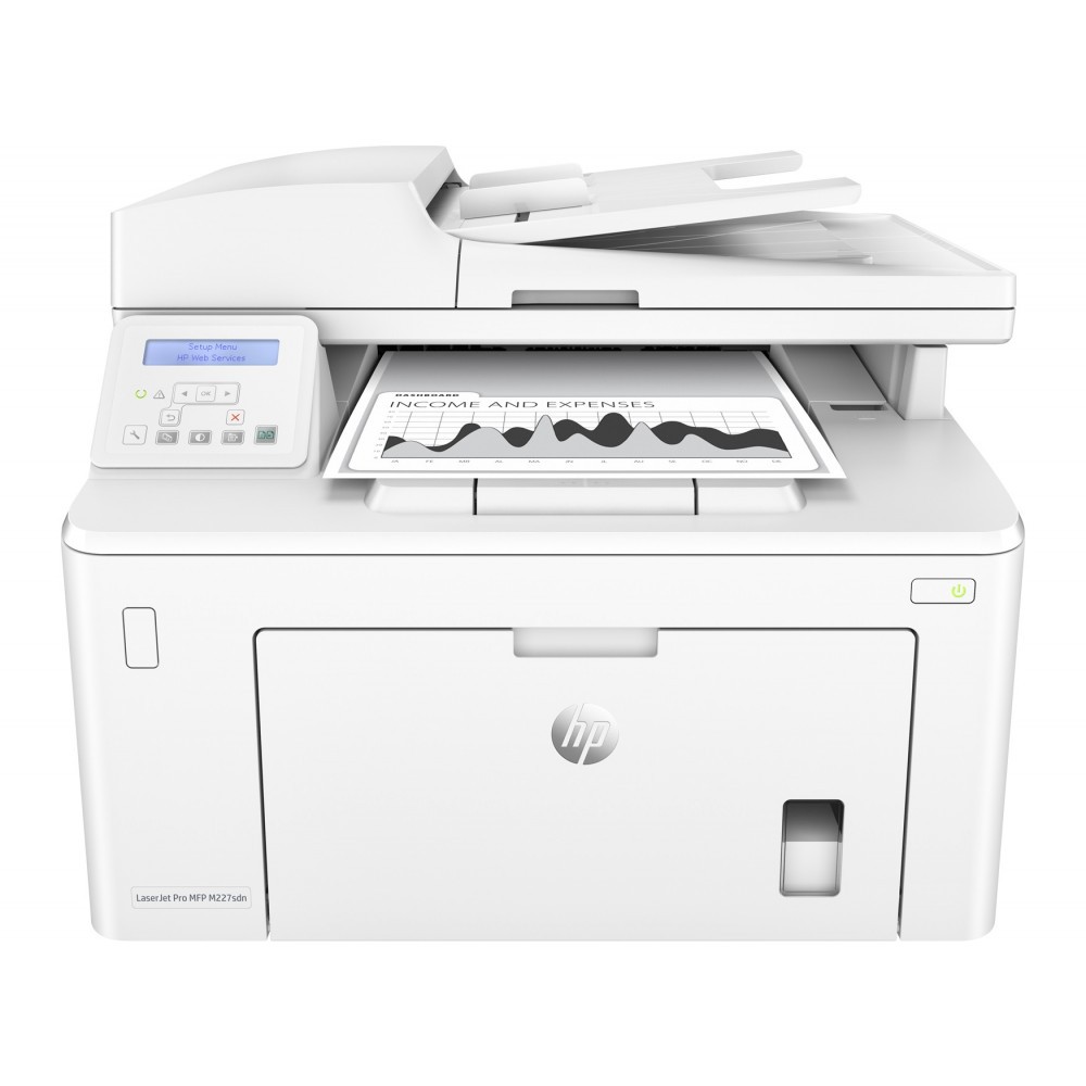 Máy in HP LaserJet Pro MFP M227fdw ( In-Copy-Scan-Fax, Kết nối Wifi )