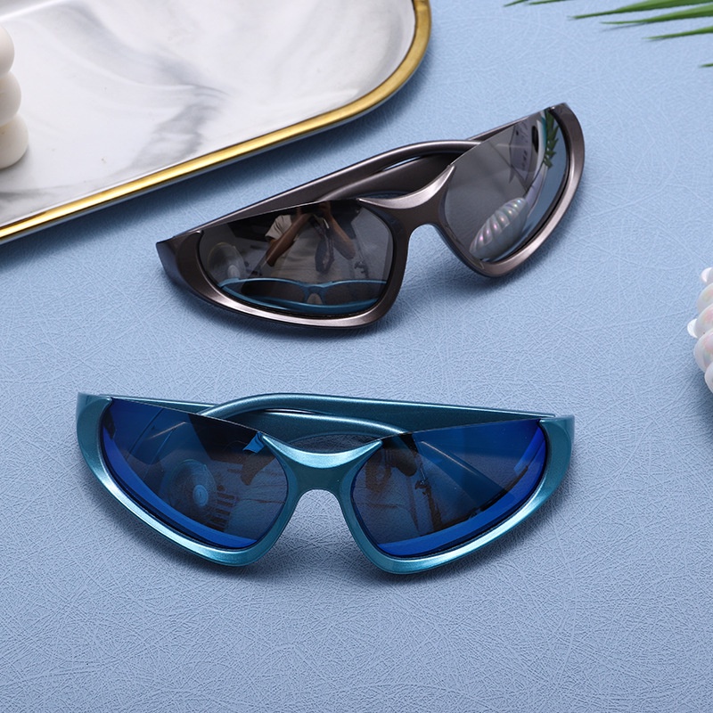 Kính Mát Mắt Mèo Nửa Gọng Nhiều Màu Sắc Phong Cách Phương Tây Thời Trang Cho Nữ