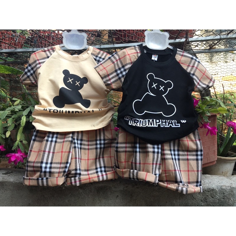 Bộ gấu BB cực đẹp cho bé trai bé gái - BGBB