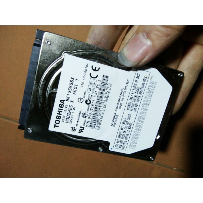 Ổ cứng laptop Toshiba 160gb tốt