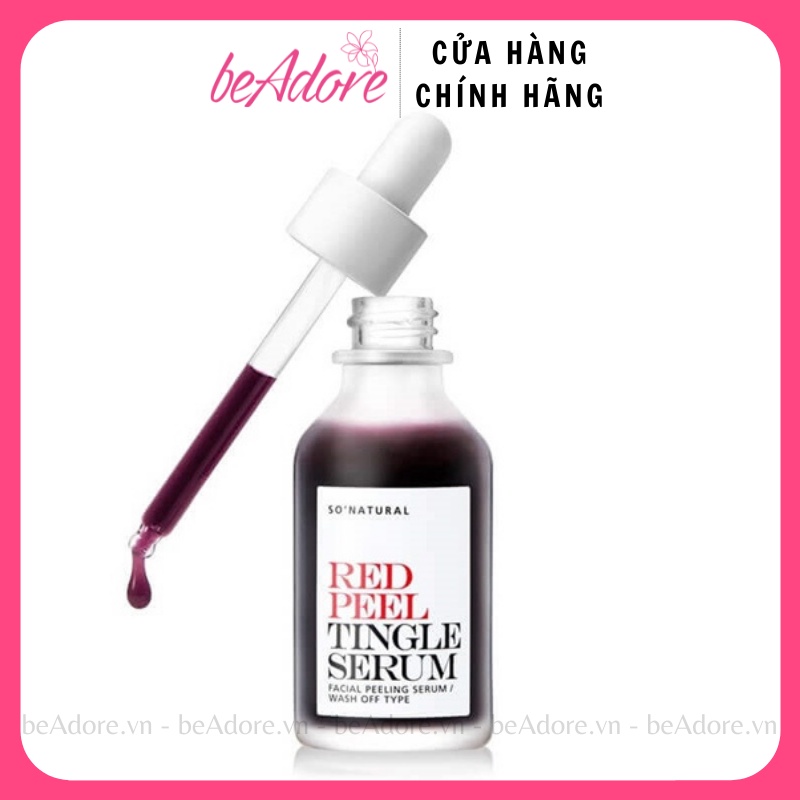 Tinh Chất Tái Tạo Da So’ Natural Red Peel Tingle Serum (35ml)