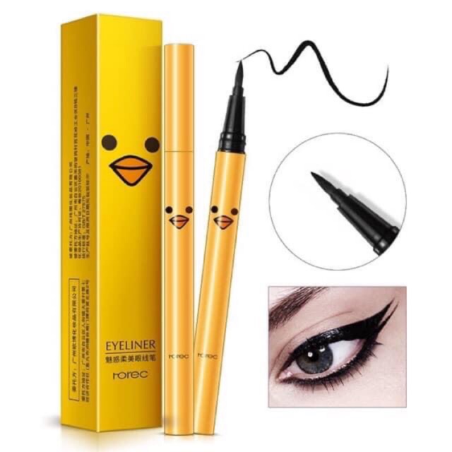 Bút kẻ mắt gấu vịt Rorec Eyeliner