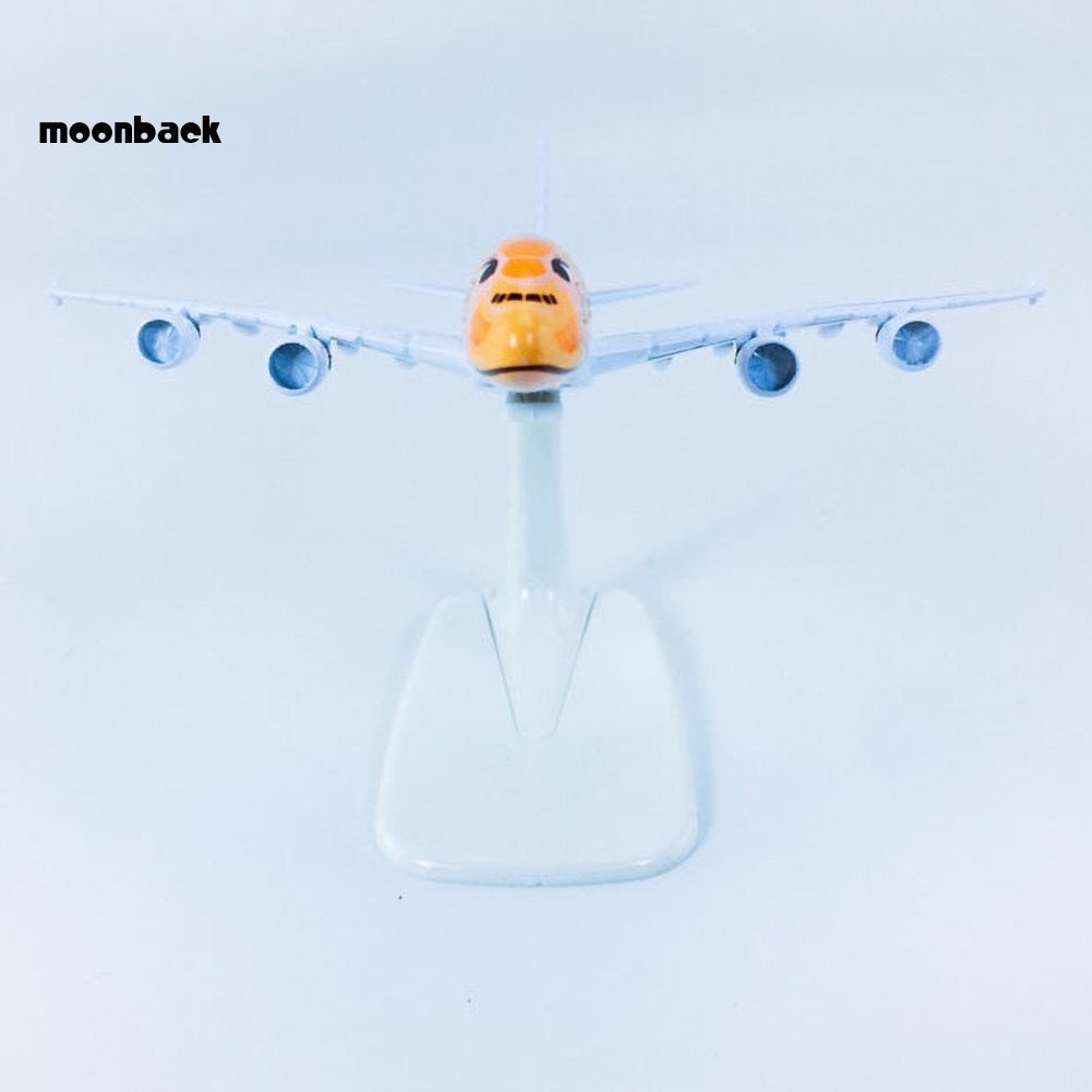 Đồ trang trí Máy Bay Mini ANA A380 KaLa Bằng Hợp Kim Tỉ Lệ 1 / 500
