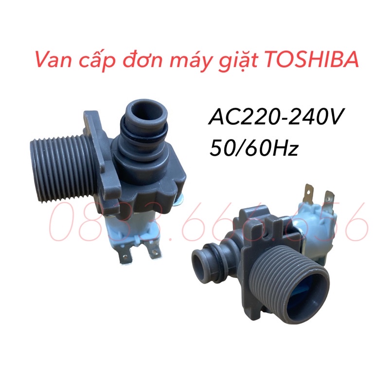 Van cấp nước máy giặt Toshiba - Nguồn cấp nước máy giặt Toshiba - Rơ le cấp nước máy giặt Toshiba