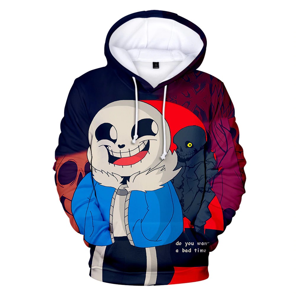 Áo Khoác Hoodie Họa Tiết Game Undertale 3d Độc Đáo Cho Nam Và Nữ | BigBuy360 - bigbuy360.vn