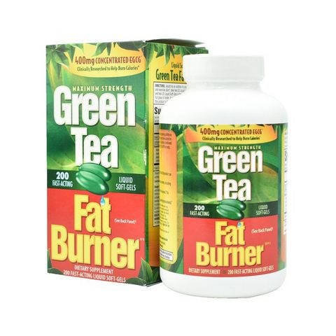 Viên uống giảm cân từ trà xanh Green Tea Fat Burner 200 viên của Mỹ