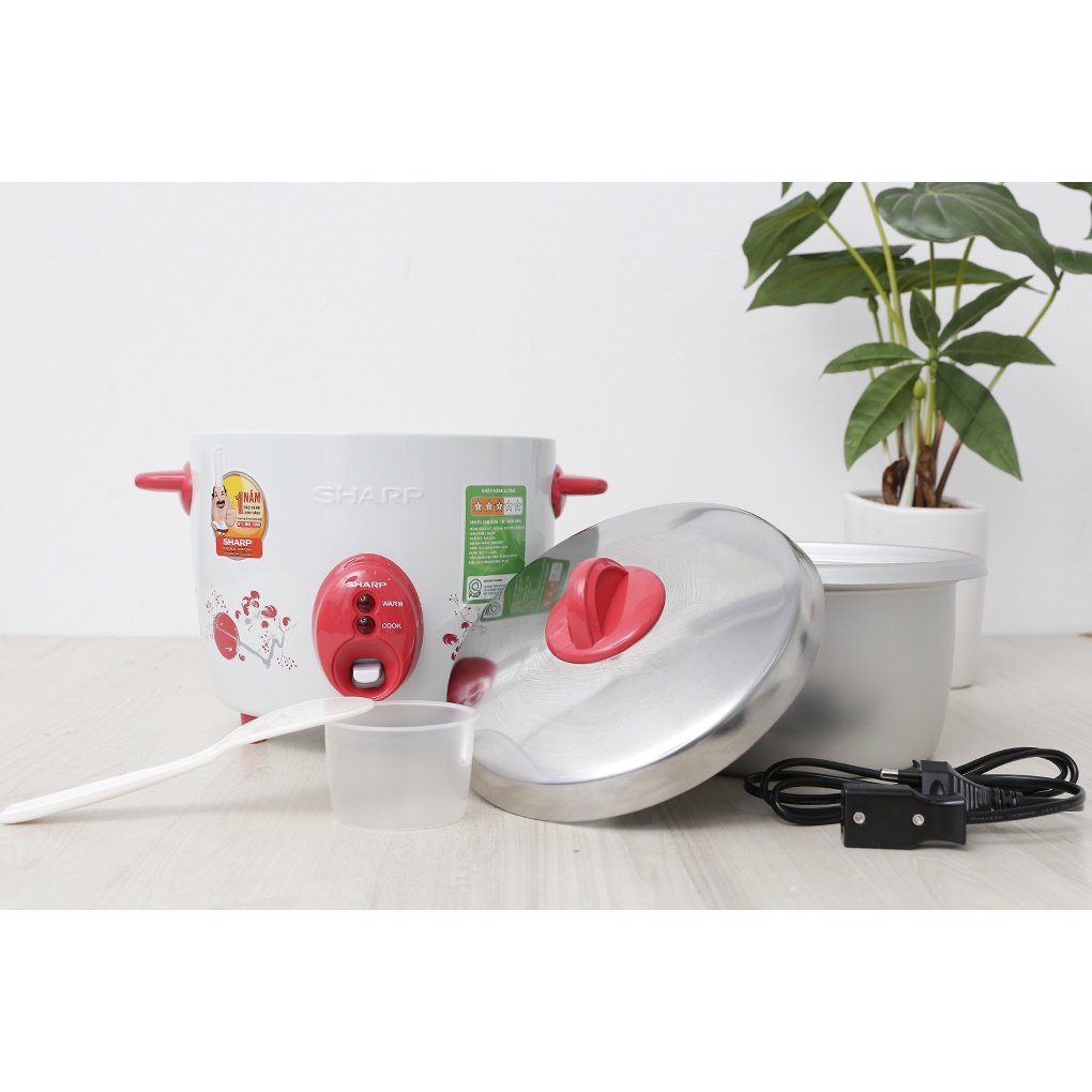 Nồi cơm nắp rời Sharp KSH-D15V (màu bất kỳ)