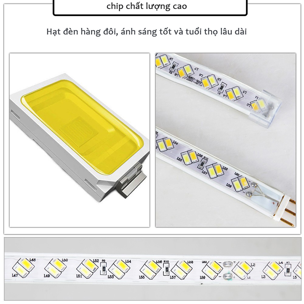Đèn Led dây đôi 5730 siêu sáng 2 hàng