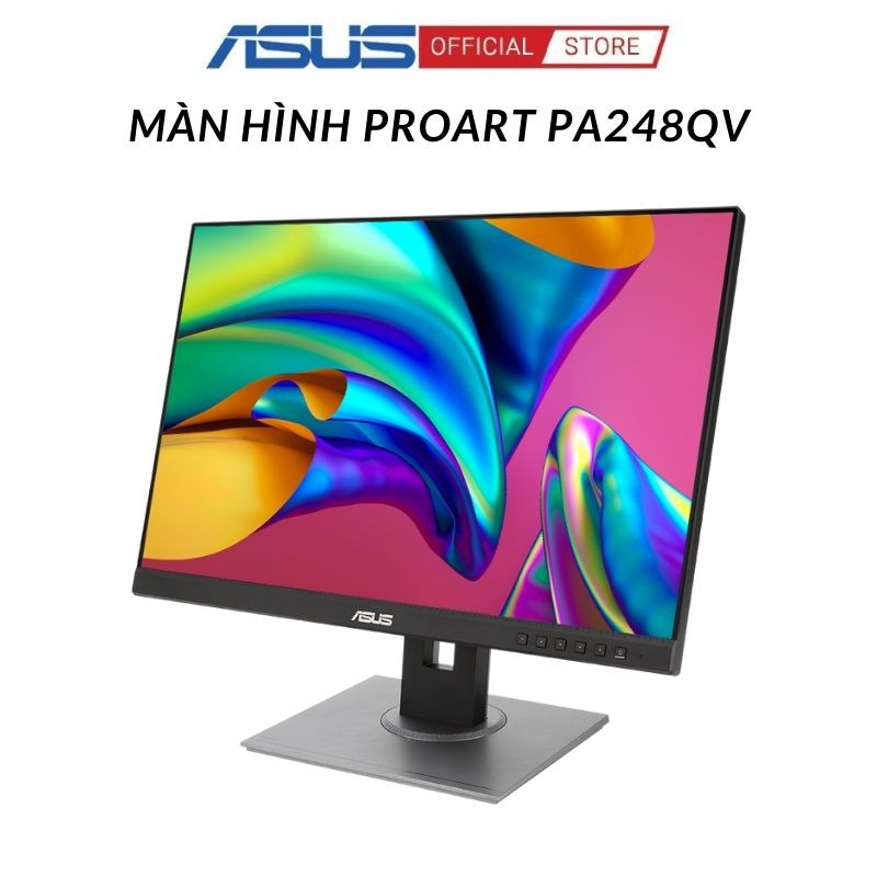 Màn hình máy tính Asus ProArt PA248QV 24.1 inch IPS FHD - Chuyên Đồ Họa- Hàng chĩnh hãng