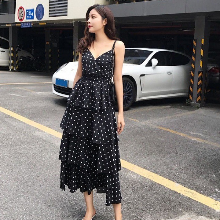 Váy maxi sang chảnh đi biển, dạo phố,chụp ảnh cưới hàng quảng châu kèm video | BigBuy360 - bigbuy360.vn