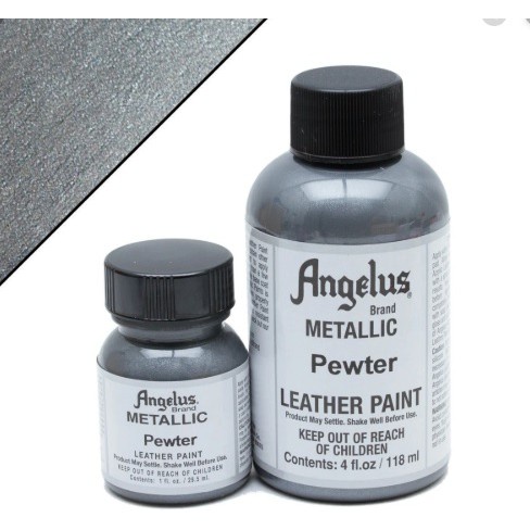 [phát minh] Màu Angelus Metalic Leather Paint vẽ trên chất liệu da, vải 30ml