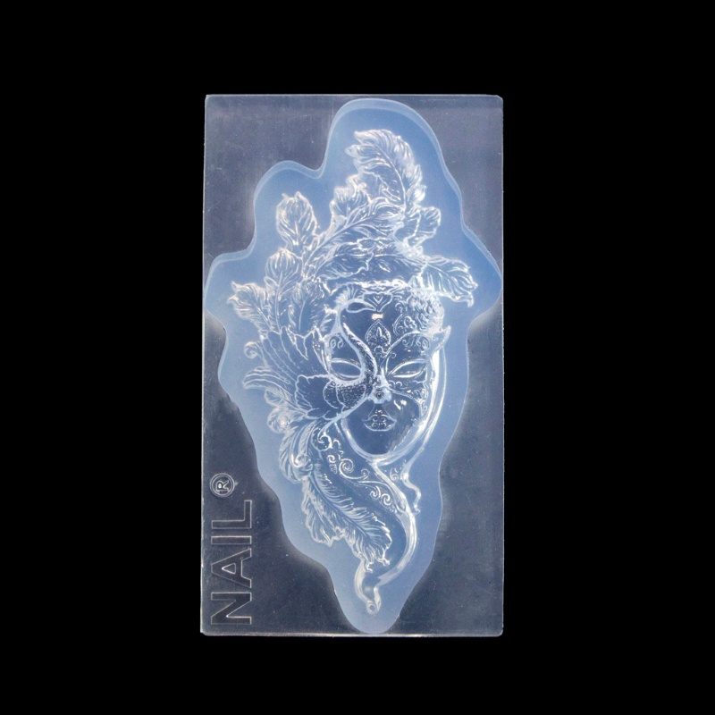 Khuôn Silicone Làm Mặt Trang Sức Hình Cô Gái Múa Ba Lê