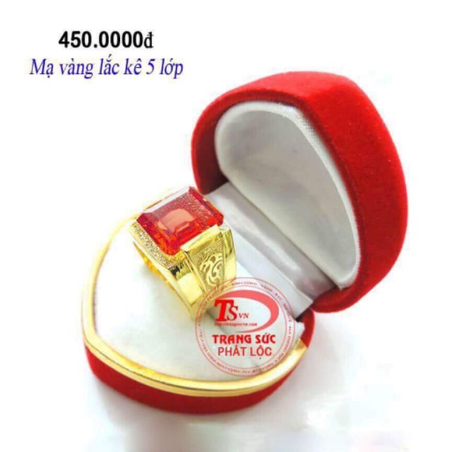 Nhẫn nam rồng tây cực chất