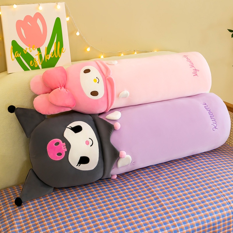 Gối Ôm Nhồi Bông Hình Kuromi Melody Sanrio Hoạt Hình Đáng Yêu