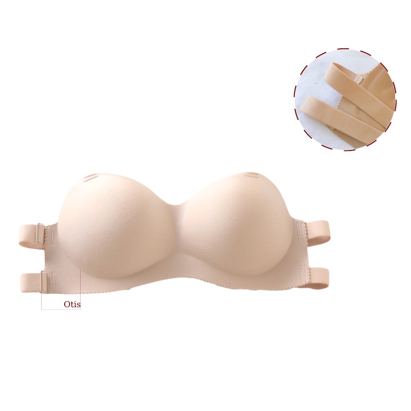 Áo Ngực Su Quây Chống Tuột Không Gọng Nâng Ngực OTIS - A811
