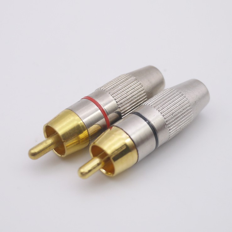 Đầu nối dây cáp âm thanh RCA tiện dụng
