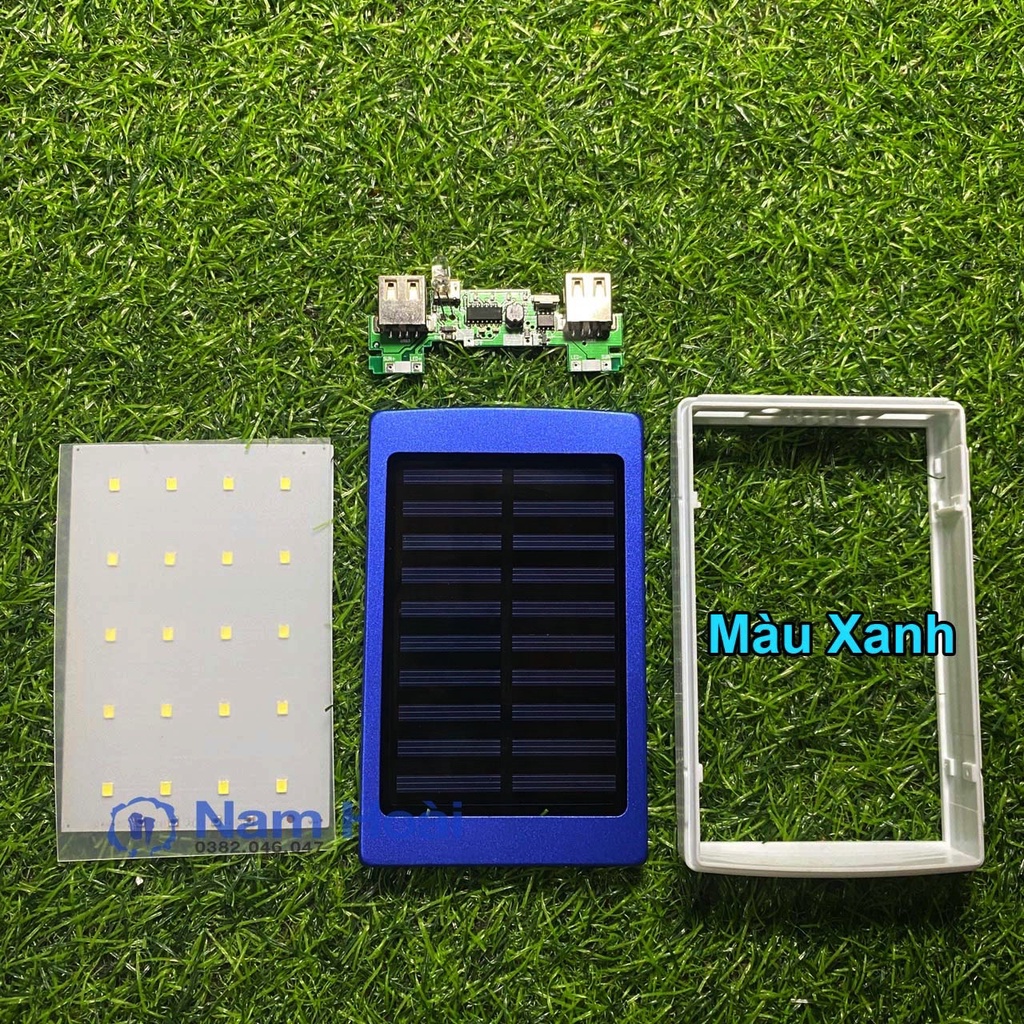 Box sạc dự năng lượng mặt trời pin 18650