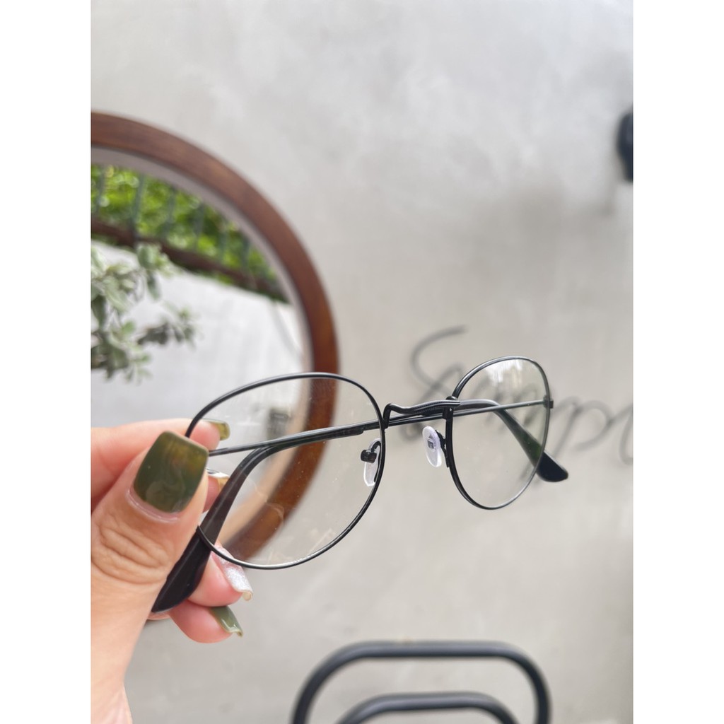 Gọng Kính Cận Nữ Shopvita Kính Cận Đẹp Không Độ Kính Gọng Tròn Ngố Chất Liệu Kim Loại Cao Cấp- VT1 | BigBuy360 - bigbuy360.vn