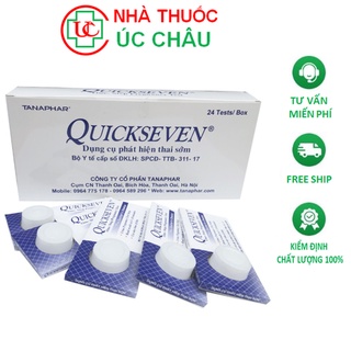 Que thử thai Quickseven - test thử thai nhanh chính xác - giá tốt