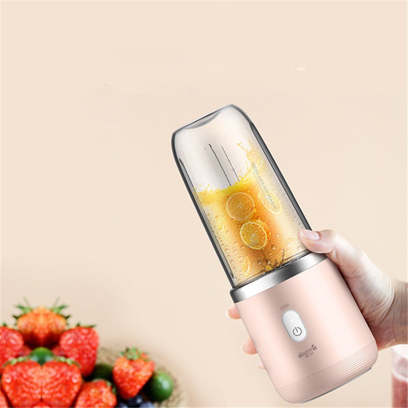 {SIÊU PHẨM MÙA HÈ} Máy xay sinh tố mini cầm tay tiện lợi Deerma Xiaomi NU05 - Thiết kế hồng Patel _ UniMart Store