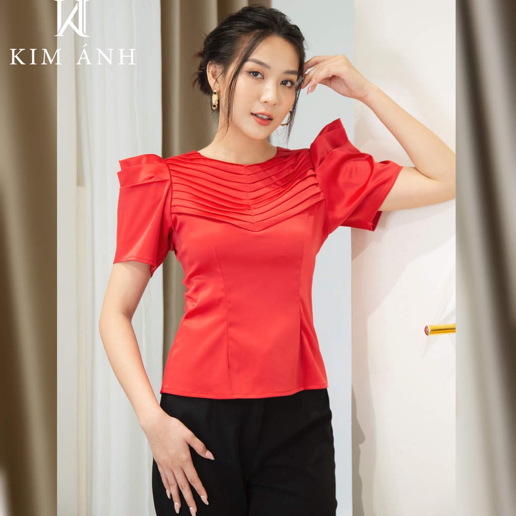 Áo Sơ Mi Nữ Công Sở , Áo Sơ Mi Kiểu Nữ Đep Kim Ánh