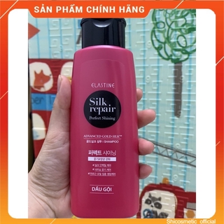 Dầu gội Elastine Silk Repair Perfect Shinning Gold Silk Shampoo 120ml