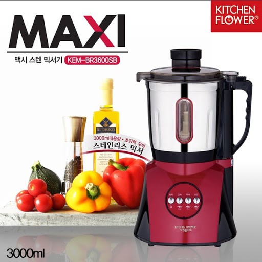 MÁY XAY SINH TỐ KITCHEN FLOWER KEM-BR3600SB, NỘI ĐỊA HÀN QUỐC