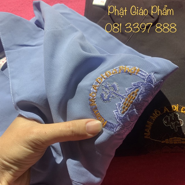 Áo Tràng Silk Phật Tử (vải siêu mát)