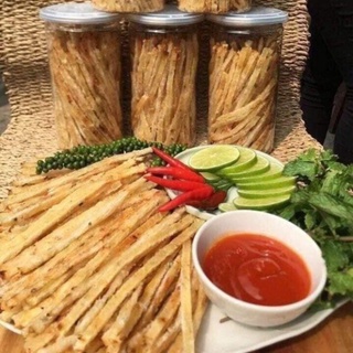 [Xả Kho] Khô Cá Thiều Que đóng lon pet 200gr