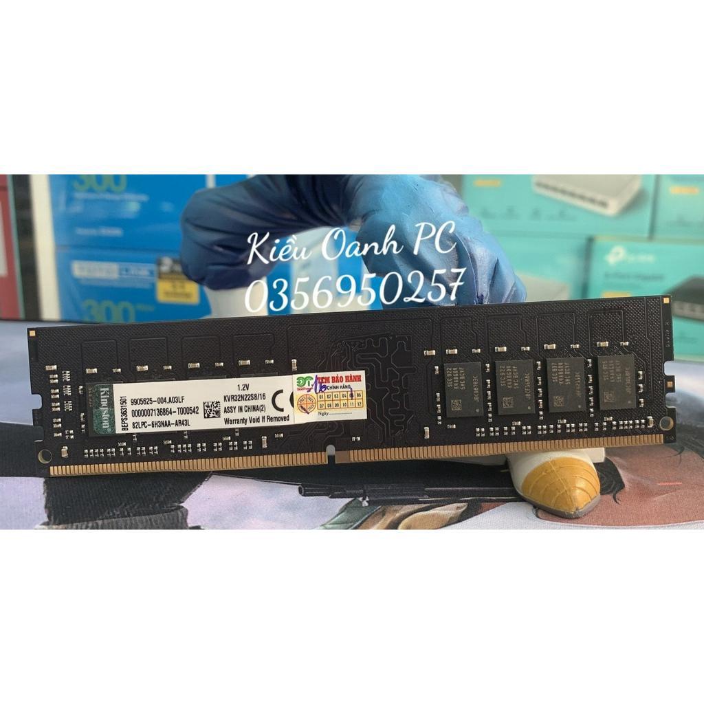 Ram PC Máy tính bàn Kingston HyperX Fury 16GB (1x16GB) DDR4 Bus 3200Mhz- Mới Full Box 100% Bảo Hành 1 Đổi 1 Trong 3 Năm