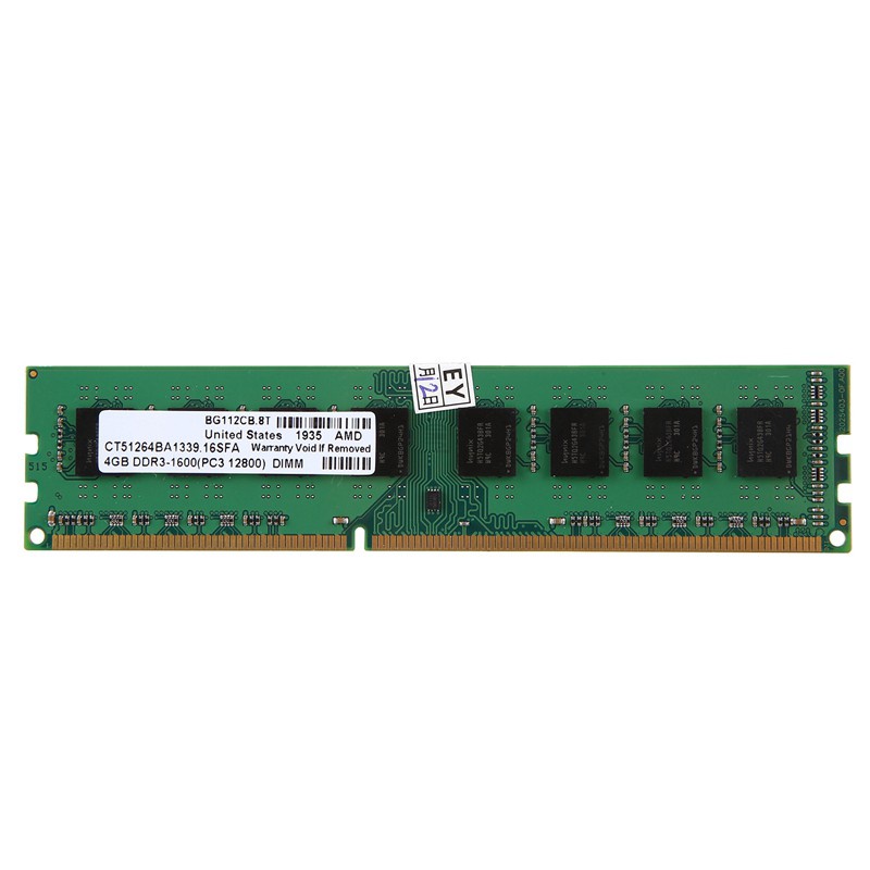 DDR3 Memory Ram PC3-12800 1600MHz 1.5V 240Pins Desktop Memory DIMM for AMD Motherboard(8GB)