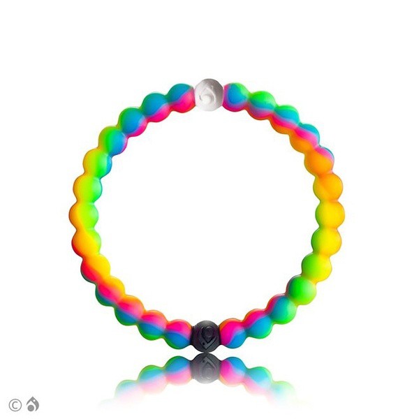 Vòng tay silicone màu cầu vồng