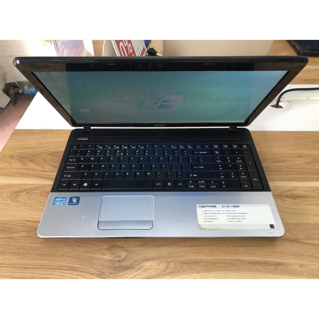Máy tính laptop acer aspire e e1-571-6650 15,6 inch | BigBuy360 - bigbuy360.vn