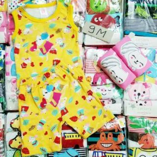 Bộ sát nách cho bé Carter Thái Lan set 2 bộ