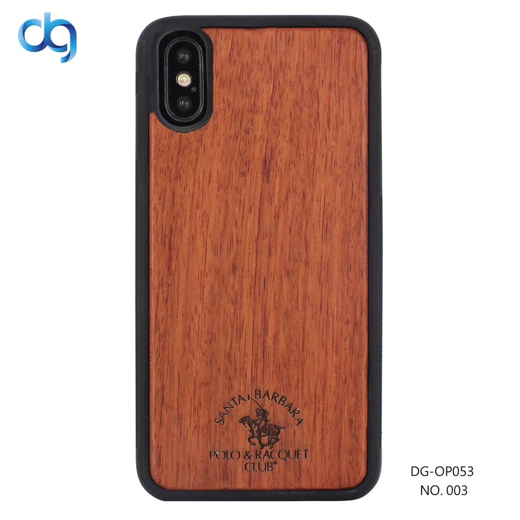 SSanta Barbara Polo &amp; Racquet Club ốp lưng gỗ cho iPhoneX