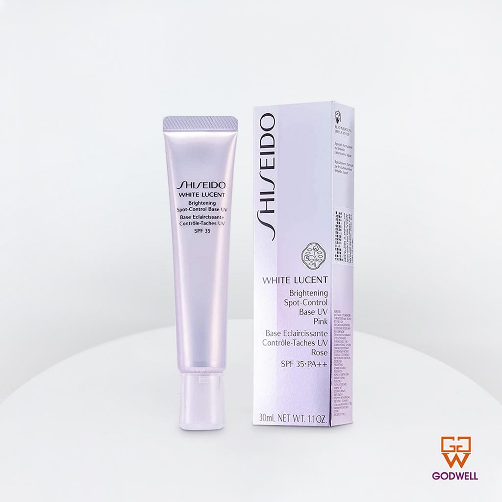Kem lót làm trắng da SHISEIDO WHITE LUCENT Brightening Spot-Control Base UV SPF35 PA+++ 30ml